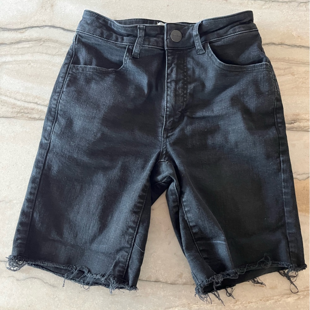 Ripton & Co black (worn look) women shorts / shorts.